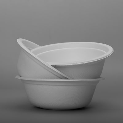 Bagasse 32oz 19×7.4cm Biodegradable Soup Bowls