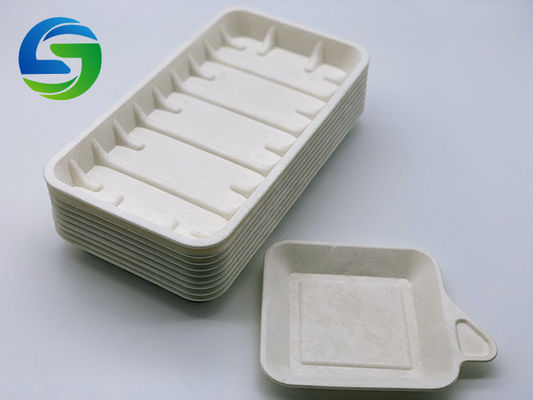 Heat Resistant Square  22g 24×13×2cm Corn Starch Plates