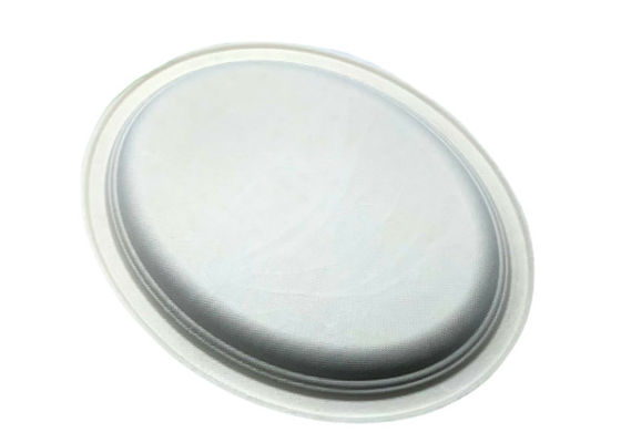 17g 10" Oval Biodegradable Sugarcane Bagasse Plates