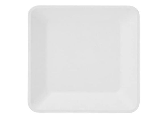10 Inch Salad  Square Sugarcane Bagasse Tableware