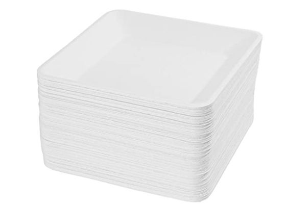 10 Inch Salad  Square Sugarcane Bagasse Tableware