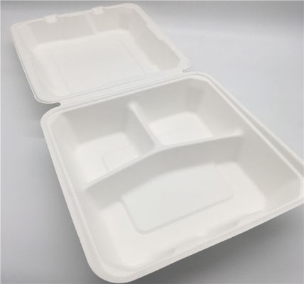 Bento Petroleum Free 8''×8'' Biodegradable Take Out Boxes