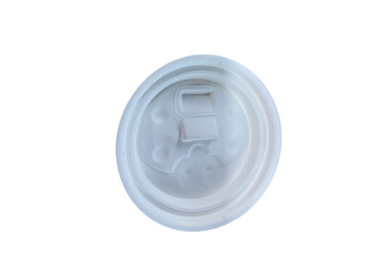 Non Toxic  8cm Leakproof Bagasse Cup Lid
