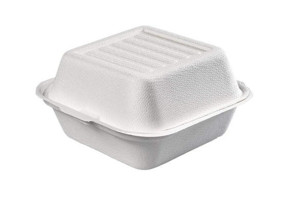 Bagasse Clamshell 20g Biodegradable To Go Food Containers