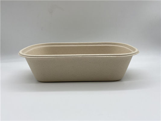 850ML Sugarcane Takeaway Biodegradable Salad Boxes