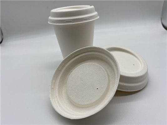 Eco Friendly 12oz  90x97mm Biodegradable Cups And Lids
