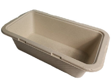 10×6 Inch  1050ml 35g Biodegradable Salad Boxes