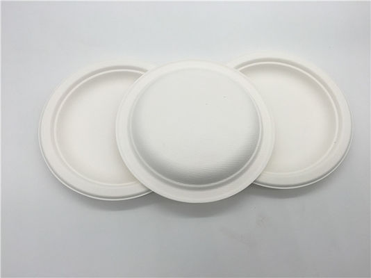 Disposable 6/ 7 /8.75/9 10 Inch Biodegradable Sugarcane Bagasse Plates