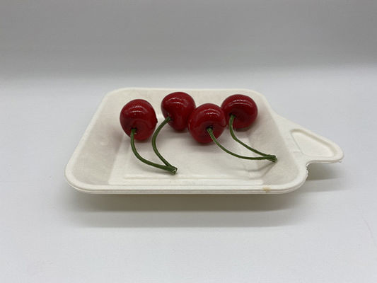 Eco Friendly 8g 115×115mm Cornstarch Trays