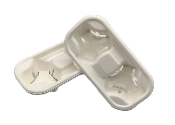 Sugarcane  2 Cup Tea Coffee Cup Holder 218x110x47mm