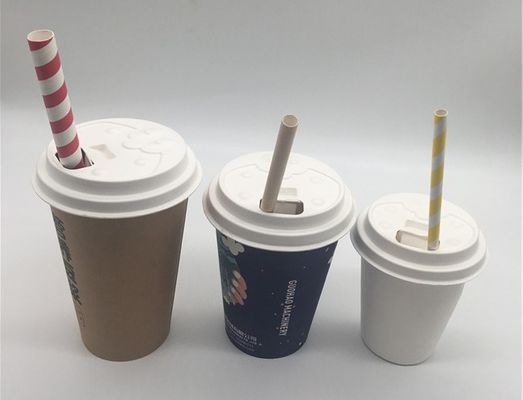 Natural Biodegradable Cups And Lids φ95 X 20 Mm
