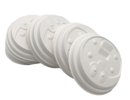 Natural Biodegradable Cups And Lids φ95 X 20 Mm
