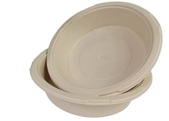 9 Inch Sugarcane Disposable Bowls
