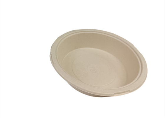 9 Inch Sugarcane Disposable Bowls
