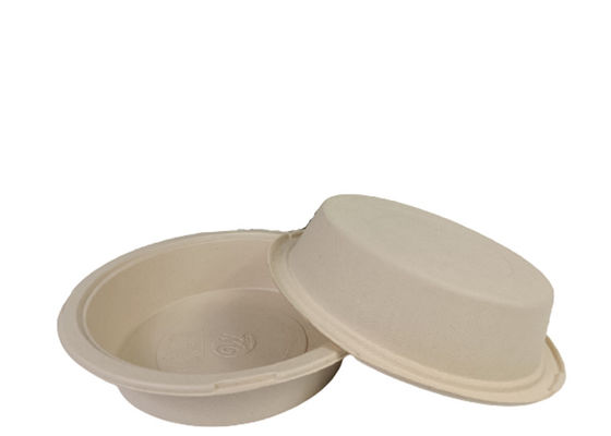 9 Inch Sugarcane Disposable Bowls