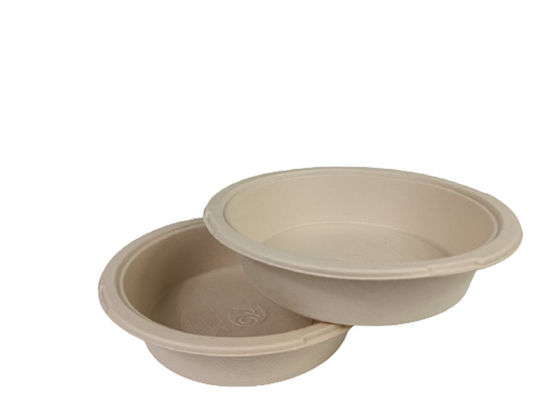 9 Inch Sugarcane Disposable Bowls