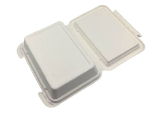 9"×6”825ml Pulp Biodegradable Takeout Containers
