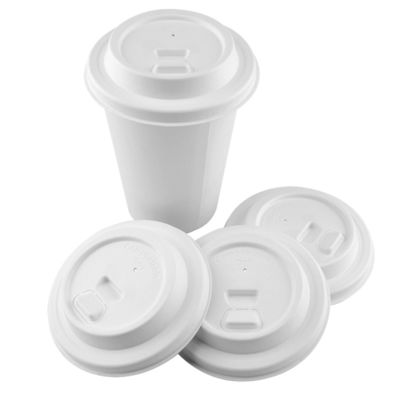 Sugarcane Cover Cup Disposable Hot Bubble Coffee Non Leak Cover Sippy Cup Lid Despenses Drink Into C