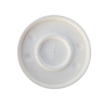 4oz 6oz 8oz 12oz Biodegradable Sugarcane Pulp Eco Cup Lids