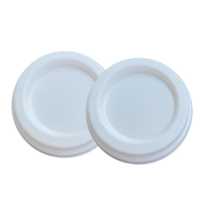 Biodegradable Sugarcane Cup Lid For 8oz Coffee Cup
