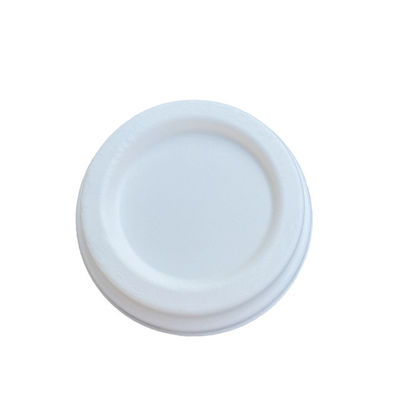 Biodegradable Sugarcane Cup Lid For 8oz Coffee Cup