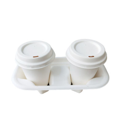 Compostable Bagasse Disposable Coffee Cup Lids 90mm