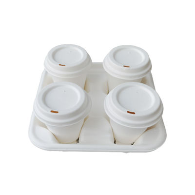 Compostable Bagasse Disposable Coffee Cup Lids 90mm