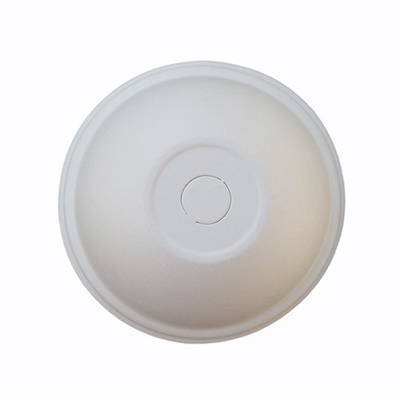 Manufacture Tea Cup Cover Eco Biodegradable Pulp Sugarcane Paper Dome Lids 90mm