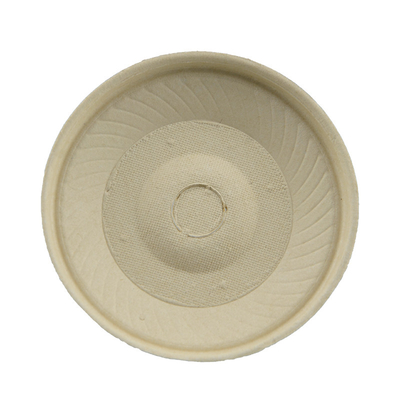 BRC A Grade Plant Fiber-Based Biodegradable Plastic-Free Bagasse Pulp Lids