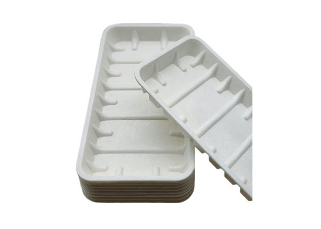 Heat Resistant Square  22g 24×13×2cm Corn Starch Plates